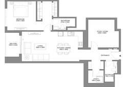 [Translate to ru:] 1,5 bedroom apartment